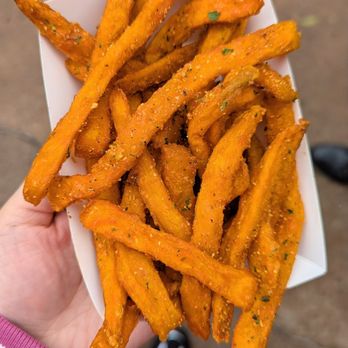 Golden Oak Outpost - Sweet Potato Fries - Food Stands Near Me - Orlando, Florida Golden Oak Outpost - Sweet Potato Fries - Food Stands Near Me - Orlando, Florida