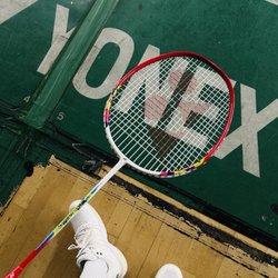 Los Angeles Badminton Club - Yonex logo everywhere