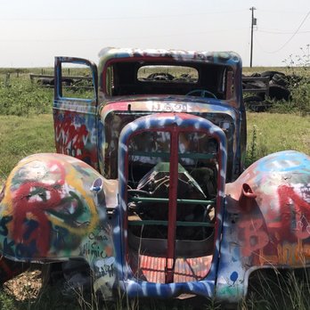Vw Slug Bug Ranch - Landmarks & Historical Buildings Near Me - Panhandle, Texas