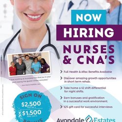 Avondale Estates Of Elgin - We are Hiring! Contact us today!