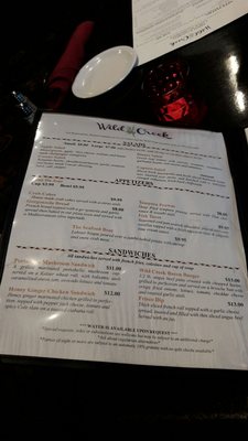 Menu photo 4 Wild Creek Restaurant Upper Lake, CA Menu photo 4 Wild Creek Restaurant Upper Lake, CA