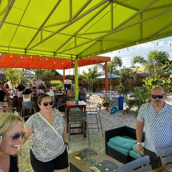 The Point - Outside cabana - Tiki Bars Near Me - Somers Point, New Jersey