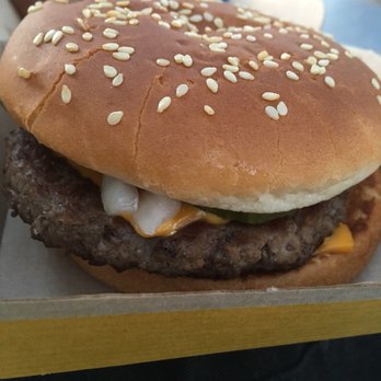 McDonald's - Quarter pounder with cheese - Coffee & Tea Near Me - La Quinta, California McDonald's - Quarter pounder with cheese - Coffee & Tea Near Me - La Quinta, California