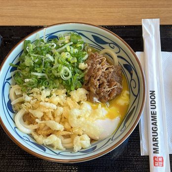 Marugame Udon - Nikutama | IG: @eatwithsighmon - Japanese Near Me - Arcadia, California