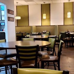 Panda Garden - Clean Empty Dining Area