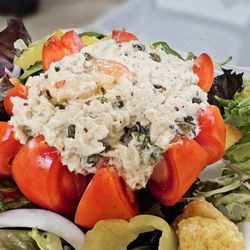 Always Cooking Nola - Tomato with Blue Crab & Gulf Shrimp Remoulade Stuffing
