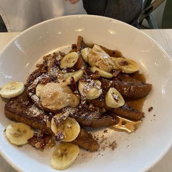 Birdy’s Behind the Bower - Elvis French toast - Breakfast & Brunch Near Me - New Orleans, Louisiana Birdy’s Behind the Bower - Elvis French toast - Breakfast & Brunch Near Me - New Orleans, Louisiana