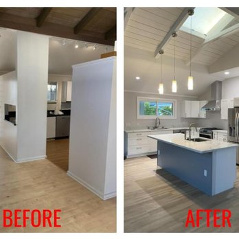 Xtreme Services - Took down the kitchen walls and made it an open concept - General Contractors Near Me
