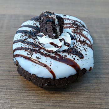 Urban Donut - Urban Donut 1-16-22: McKinney Ave Donut - Chocolate Cake Donut, Cookies n' Cream Icing, Chocolate Drizzle, Vanilla Buttercream, Oreo - Donuts Near Me - Dallas, Texas