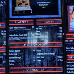Porky Butts BBQ - Menu