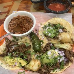 El Charro - Authentic Mexican Tacos with Charro beans