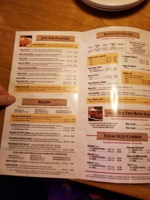 Menu photo 8 Texas Roadhouse Marana, AZ Menu photo 8 Texas Roadhouse Marana, AZ