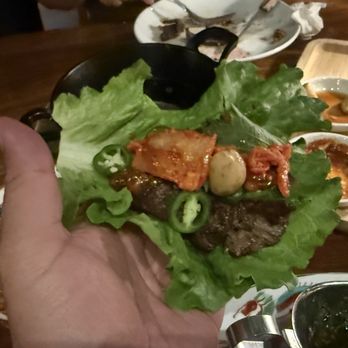 A5 Steakhouse - Korean lettuce wrap - Steakhouses Near Me - Denver, Colorado