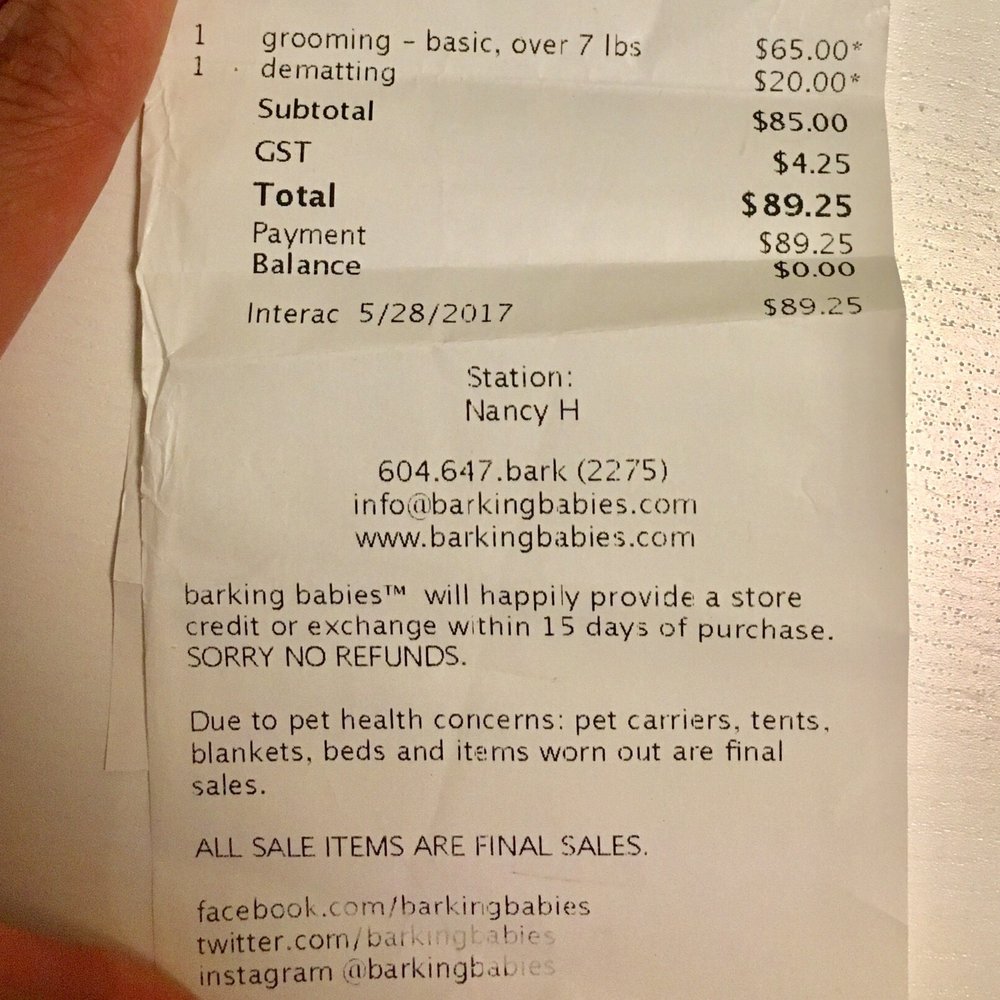 Receipt Receipt