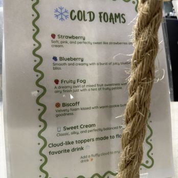 Uncharted Adventures Cafe - Cold foam options - Coffee & Tea Near Me - Bakersfield, California Uncharted Adventures Cafe - Cold foam options - Coffee & Tea Near Me - Bakersfield, California