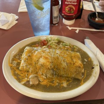 El Rodeo Mexican Restaurant - This is the El Rodeo, chili verde burrito. - Mexican Near Me - Clovis, California El Rodeo Mexican Restaurant - This is the El Rodeo, chili verde burrito. - Mexican Near Me - Clovis, California