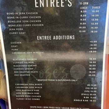 Rose's Caribbean Restaurant - Menu - Caribbean Near Me - Columbus, Georgia Rose's Caribbean Restaurant - Menu - Caribbean Near Me - Columbus, Georgia