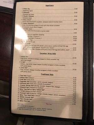 Menu photo 7 Sushi Thai Spring Hill, TN