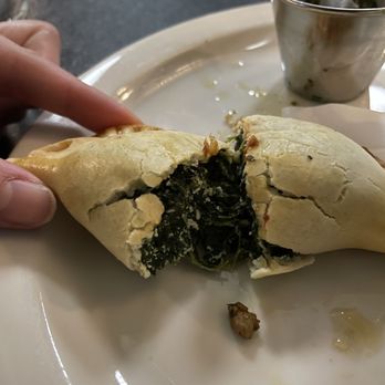 Cafecito - Spinach and ricotta empanada - Argentine Near Me - Santa Fe, New Mexico