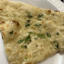 Garlic naan Garlic naan