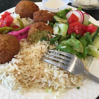 Moura Bistro - Falafel platter! - Lebanese Near Me - Naples, Florida