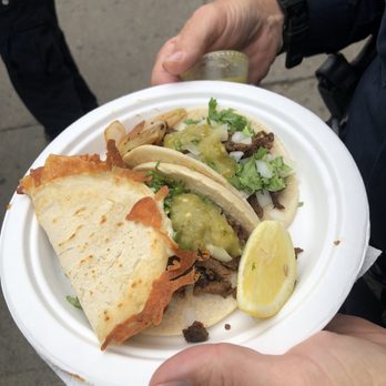 El Volcan - Asada taco with cheese quesadilla - Food Trucks Near Me - Salinas, California