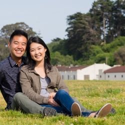 STUDIO MOOT - Engagement shoot at Chrissy Fields