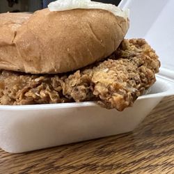 Chicken Fried Steak Sandwhich