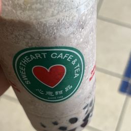Oreo smoothie with boba 10/10