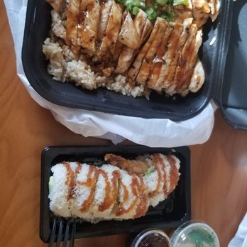 Yogi's Teriyaki and Grill - Chicken Teriyaki and Tempura Crunch Roll were tasty! - Japanese Near Me - Mesa, Arizona Yogi's Teriyaki and Grill - Chicken Teriyaki and Tempura Crunch Roll were tasty! - Japanese Near Me - Mesa, Arizona