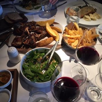 Happening - Salads and assortment of meats. Great wine too. - Argentine Near Me - Buenos Aires, C