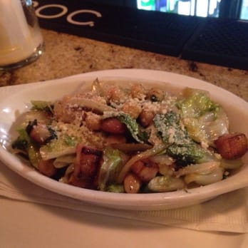 Banchetto Restaurant  - Escarole special with bacon, onions, & chickpeas with some parm cheese...yum - Italian Near Me - Nanuet, New York