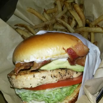 PDQ Jacksonville: Beach & Hodges - Chicken Cali Club Sandwich, generous and delicious - Fast Food Near Me - Jacksonville, Florida