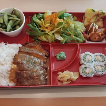 Aroma Korea - Chicken Katsu bento with same sides as the bulgogi bento - Korean Near Me - Cary, North Carolina Aroma Korea - Chicken Katsu bento with same sides as the bulgogi bento - Korean Near Me - Cary, North Carolina