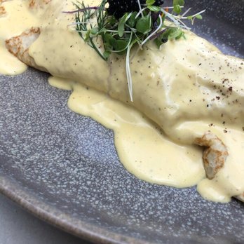OEB Breakfast - Mission - Lobster and Shrimp Crepe - Breakfast & Brunch Near Me - Calgary, Alberta