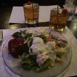 Salad bar and great old fashioneds! Salad bar and great old fashioneds!