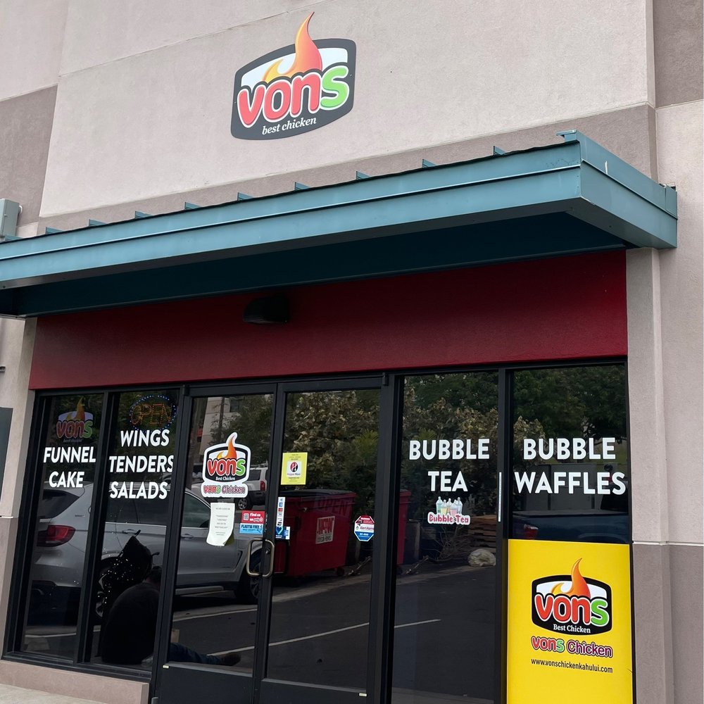Von's Chicken - Kahului - Store front. - Chicken Shop Near Me - Kahului, Hawaii