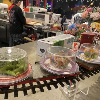 Choo Choo Train - Traveling sushi rolls! - Conveyor Belt Sushi Near Me - Leonia, New Jersey