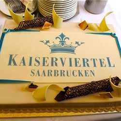 Kaiserviertel Saarbrücken - Eröffnungstorte des Kaiserviertel