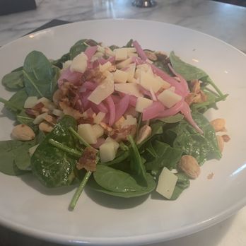 Cheesetique - Bacon Spinach Salad - Cheese Shops Near Me - Alexandria, Virginia Cheesetique - Bacon Spinach Salad - Cheese Shops Near Me - Alexandria, Virginia