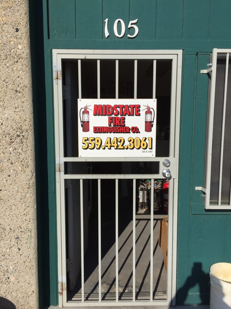 MIDSTATE FIRE EXTINGUISHER Updated September 2024 3241 N Marks Ave