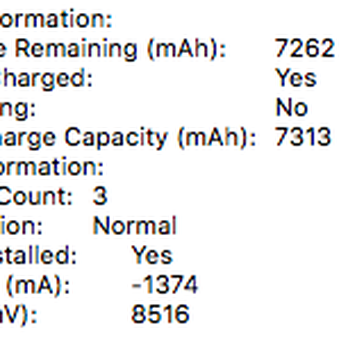 CleverTech - New Battery: Cycle Count was 1 when I got the laptop. - Electronics Repair Near Me - San Jose, California