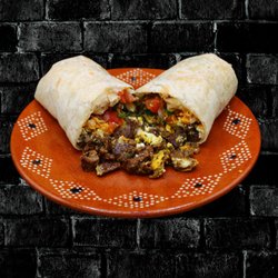 Rivas Mexican Grill - Steak Breakfast Burrito
