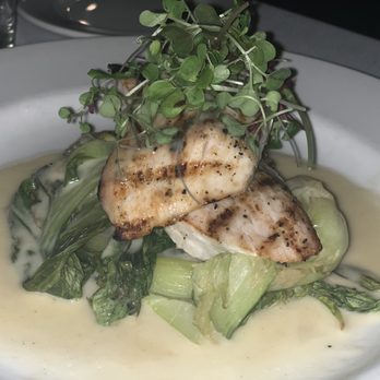 Fleetwood's on Front St - Simple fish, starch, boy choy, buerre blanc. INCREDIBLE. - New American Near Me - Lahaina, Hawaii
