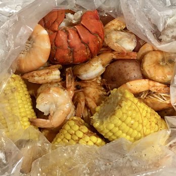 Captain Crab - Lobster with 2 lbs of Shrimp - Seafood Near Me - Stockton, California
