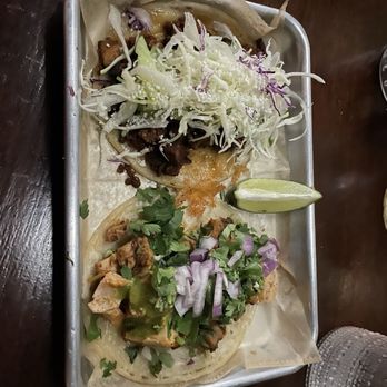 Raizes Mexican Cocktail Bar & Kitchen - Chicken and chorizo tacos - Mexican Near Me - Chicago, Illinois Raizes Mexican Cocktail Bar & Kitchen - Chicken and chorizo tacos - Mexican Near Me - Chicago, Illinois