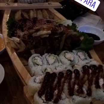 Sushi Ara - Ordered a small Love Boat, it can feed 5 people - Japanese Near Me - Azusa, California