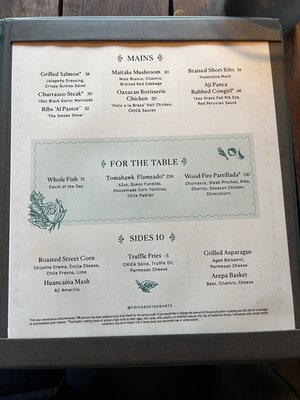 Menu photo 1 Chica Miami Miami, FL