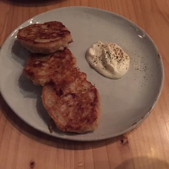 Emmer & Rye - The pork Johnny cakes were great - Tapas/Small Plates Near Me - Austin, Texas