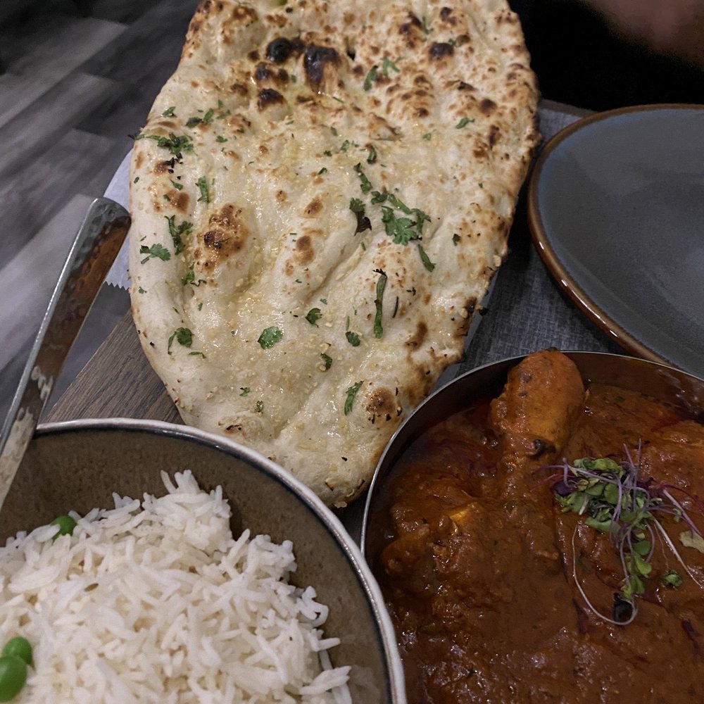 Jalwa:Modern Indian Dining - Garlic Naan - Indian Near Me - Montclair, New Jersey